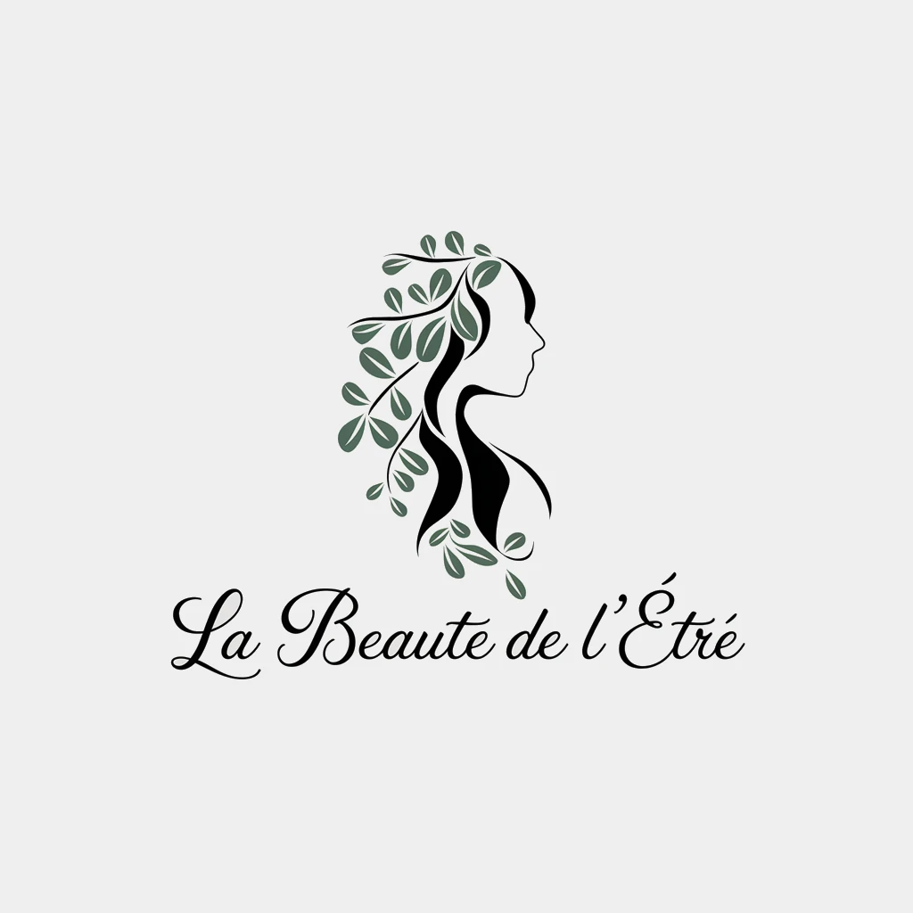 Logo la beaute de l'être salon coifure de Bramois-valais, pour une coupe de cheveux energetique, un coup en nature ou un massage ayurvedique